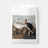 John James Audubon White Ibis Bird Print Classic フェイバーバッグ (正面)
