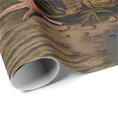 John James Audubon White Ibis Bird Print Classic ラッピングペーパー (ロールコーナー)