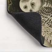 John James Audubon's Birds of America Pスノーウィークウル マウスパッド (コーナー)
