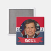 JOHN KASICH 2016 マグネット (正面/裏面)
