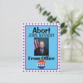 John Kennedyポストカードの中止 ポストカード (スタンド正面)