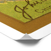 John Kling Cubs Baseball 1911 ポスター (角)