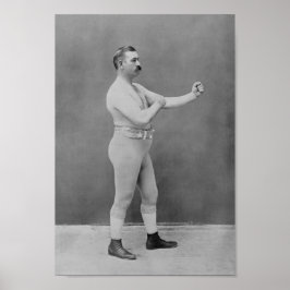 John L. Sullivan – ヘビー級ボクシングチャンピオン ポスター