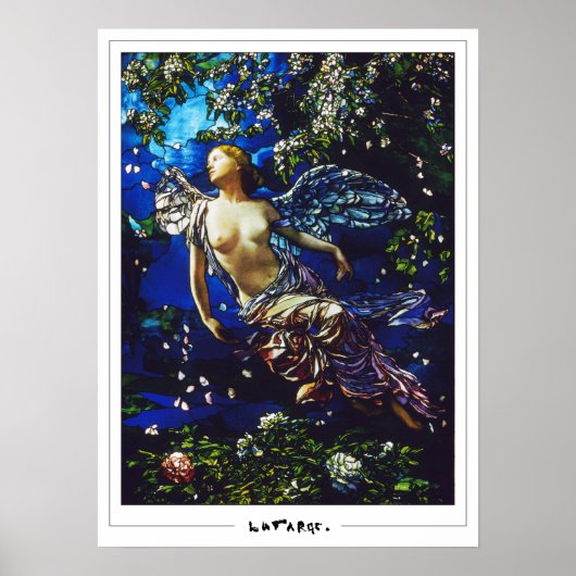 John La Farge Zeding Art Poster #104 ポスター (正面)