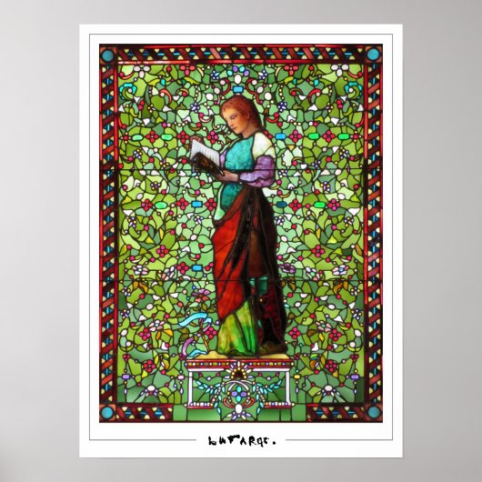 John La Farge Zeding Art Poster #106 ポスター (正面)