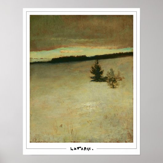 John La Farge Zeding Art Poster #122 ポスター (正面)