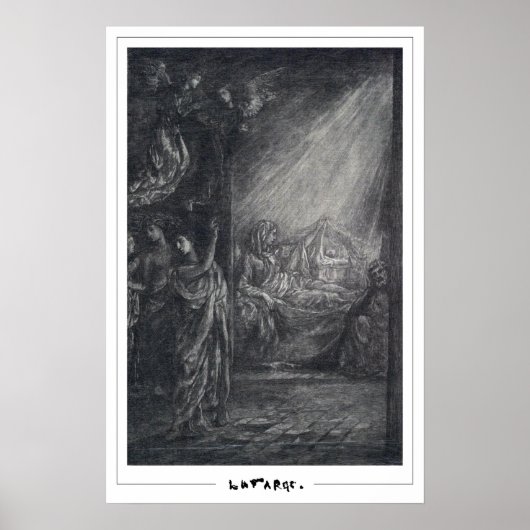 John La Farge Zeding Art Poster #123 ポスター (正面)