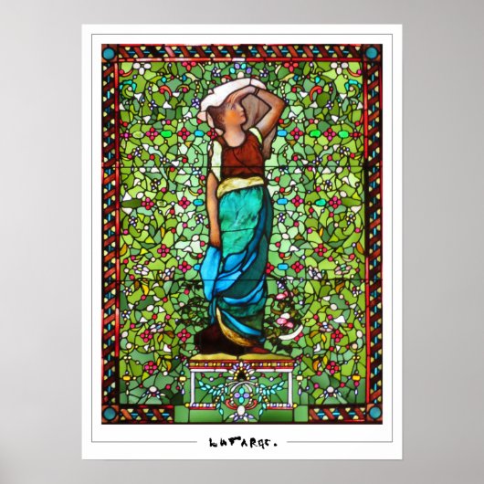 John La Farge Zeding Art Poster #130 ポスター (正面)