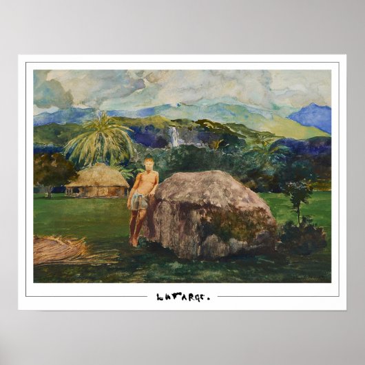 John La Farge Zeding Art Poster #138 ポスター (正面)