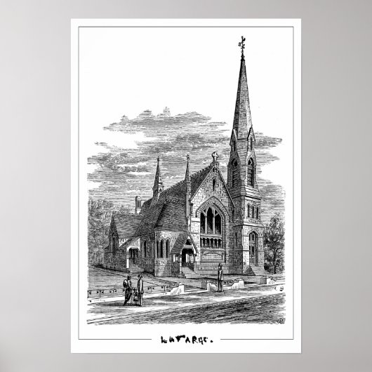 John La Farge Zeding Art Poster #150 ポスター (正面)