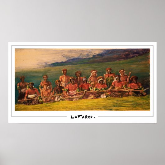 John La Farge Zeding Art Poster #152 ポスター (正面)