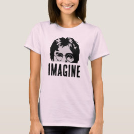 John Lennon "Imagine" | Iconic Minimalist Portrait Tシャツ