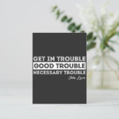 John Lewis – グッドトラブル引用文 シーズンポストカード (スタンド正面)