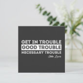 John Lewis – グッドトラブル引用文 招待状 (スタンド正面)