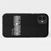John Lewis – グッドトラブル引用文 Case-Mate iPhoneケース (裏面(横))
