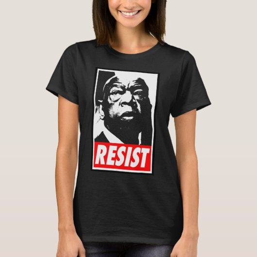 John Lewis – レジスト – 2020 Tシャツ (正面)