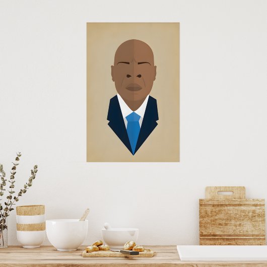 John Lewis, Black History Makers Icon Original ポスター (キッチン)