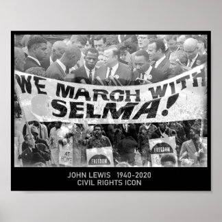 John Lewis - Civil Rights Icon ポスター
