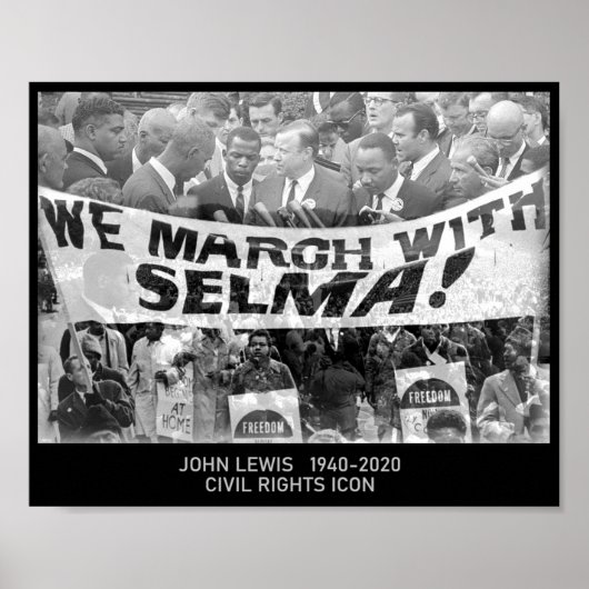 John Lewis - Civil Rights Icon ポスター (正面)
