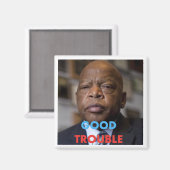 John Lewis Good Trouble Magnet マグネット (正面/裏面)