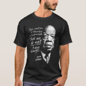 John Lewis No Kings in America Repetition Tシャツ (正面)