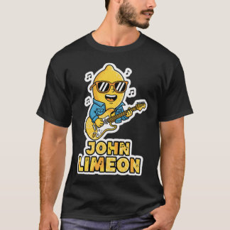 John Limeon - シトラスミュージックタイポグラフィーパロディステッカー Tシャツ