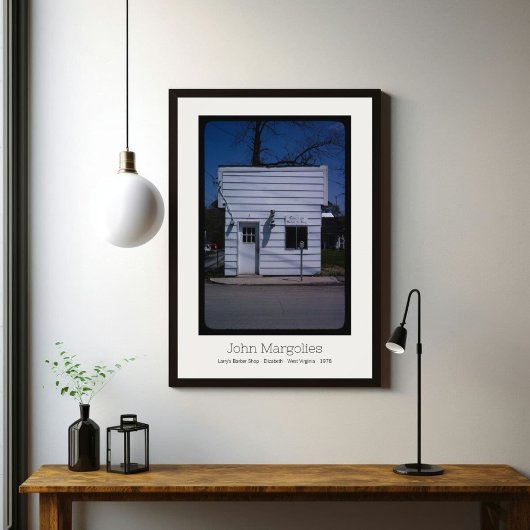 JOHN MARGOLIES - BARBER ELISABETH WEST VIRGINIA ポスター