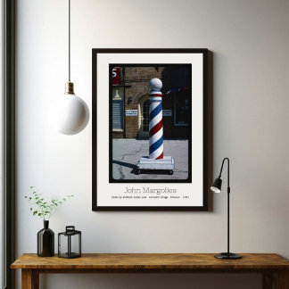 JOHN MARGOLIES - BARBER HAMPTON VILLAGE MISSOURI ポスター