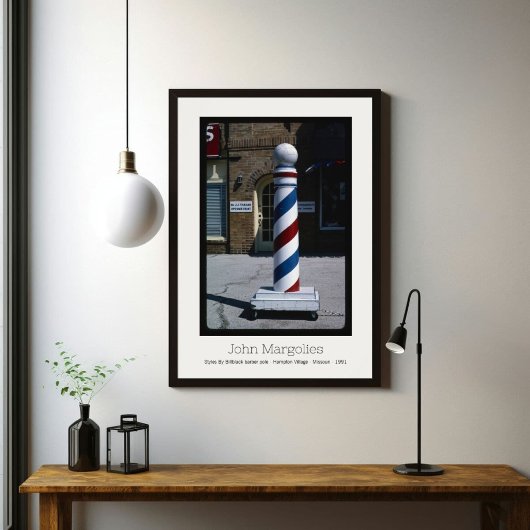 JOHN MARGOLIES - BARBER HAMPTON VILLAGE MISSOURI ポスター