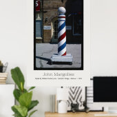 JOHN MARGOLIES - BARBER HAMPTON VILLAGE MISSOURI ポスター (ホームオフィス)