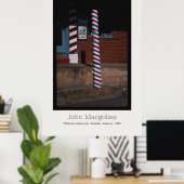 JOHN MARGOLIES - BARBER ROANOKE ALABAMA ポスター (ホームオフィス)