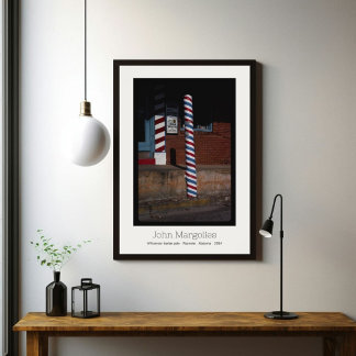 JOHN MARGOLIES - BARBER ROANOKE ALABAMA ポスター