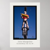 JOHN MARGOLIES - MUFFLERS DALLAS TEXAS ポスター (正面)