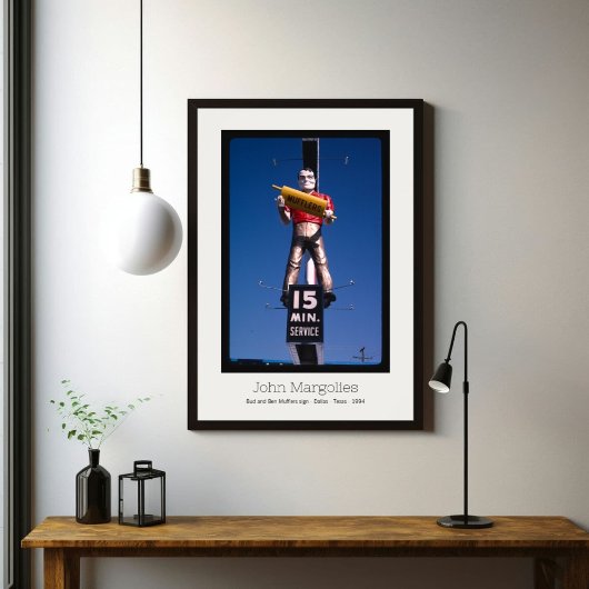 JOHN MARGOLIES - MUFFLERS DALLAS TEXAS ポスター