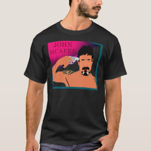 John McafeeクリエイティブコクラシックンテンツTシャツ Tシャツ