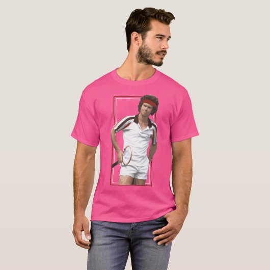 John Mcentroe 1980S Tシャツ (正面フル)