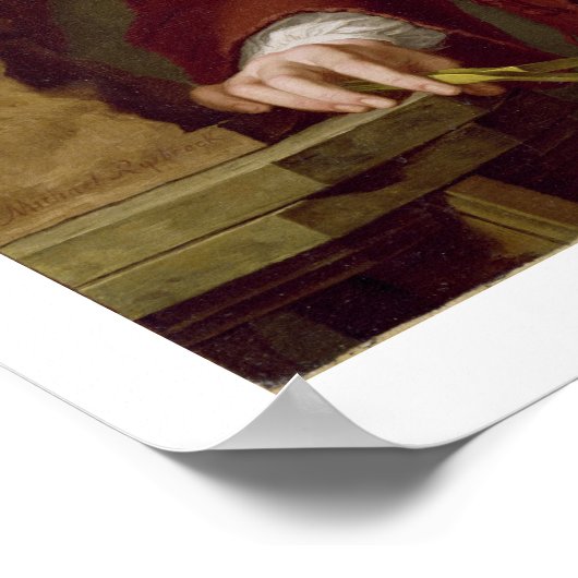 John Michael Rysbrack Terra-Cotta Stのモデリング ポスター (角)