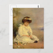 John Millais – リトルスピードウェルのダーリングブルー ポストカード (正面/裏面)
