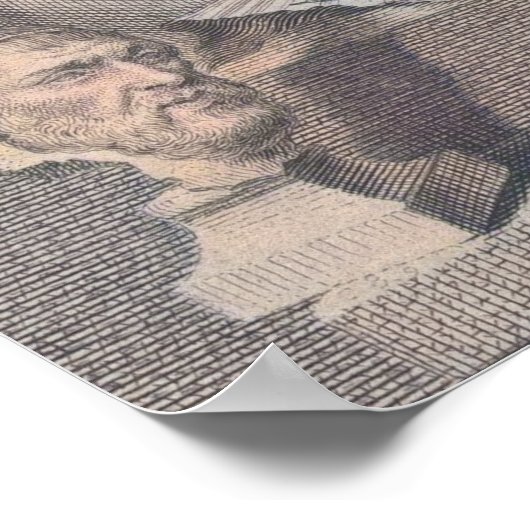 John Milton – 詩人 ポスター (角)