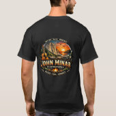 John Minar Photography & Music  Tシャツ (裏面)