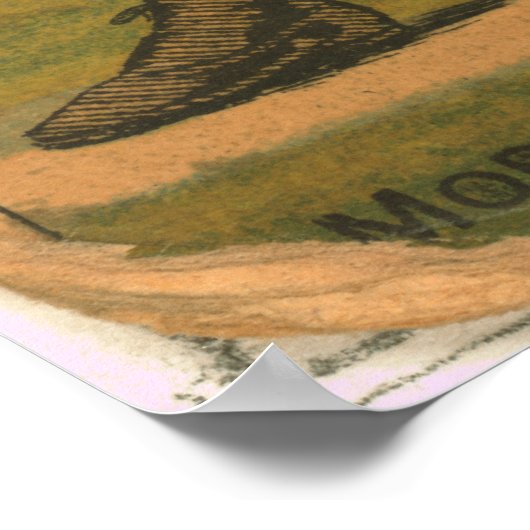 John Morrill、ボストンバイアーター ポスター (角)