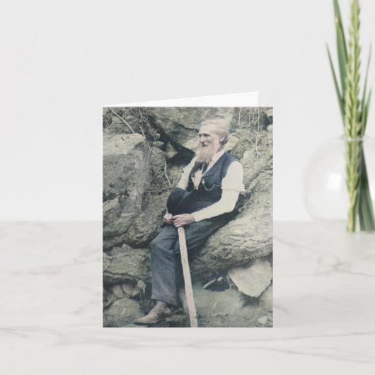 John Muir – ライター カード (正面)