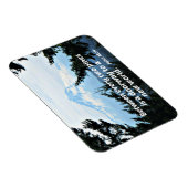 John Muir:「松と松の間に入り口がある」 マグネット (右側)