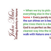 John Muir, Finding divinity in Data Mug コーヒーマグカップ