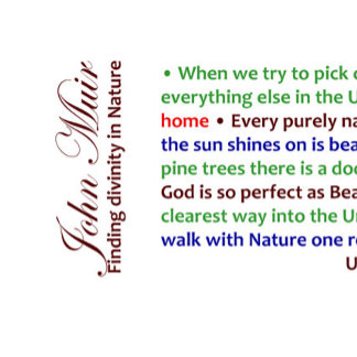 John Muir, Finding divinity in Data Mug コーヒーマグカップ