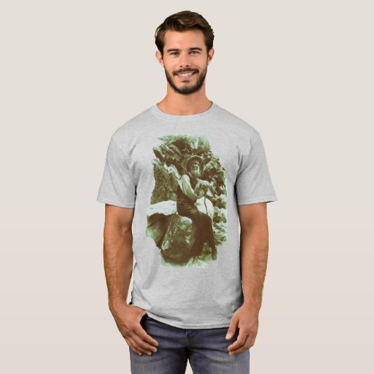 John Muir John Muir Trail Map Tシャツ (正面フル)