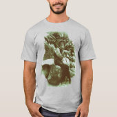 John Muir John Muir Trail Map Tシャツ (正面)