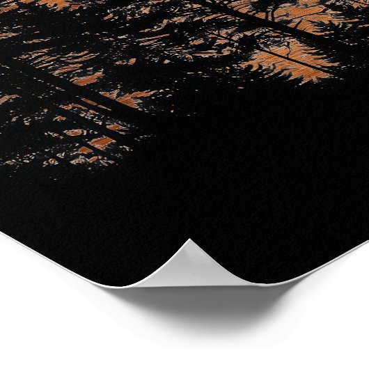 John Muir quote ポスター (角)