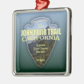 John Muir Trail （矢印） メタルオーナメント (左)