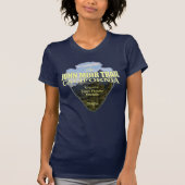 John Muir Trail （矢印） Tシャツ (正面)